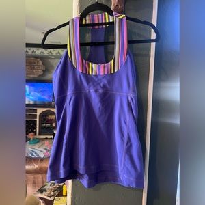 Purple lululemon tank top
